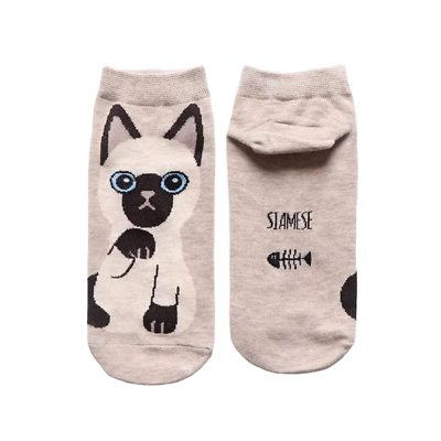 #ad Road Feel Womens Creative Cat Cotton Socks New Siamese $9.99