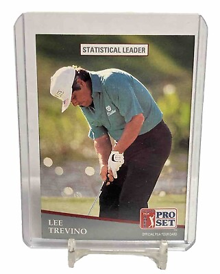 #ad 1991 Pro Set Lee Trevino #280 Card MINT $0.99