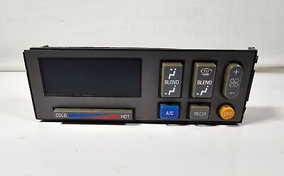 #ad ✅ 1990 1994 GMC CHEVY TRUCK C K DIGITAL HEATER A C CLIMATE CONTROL PANEL OEM Max $134.99