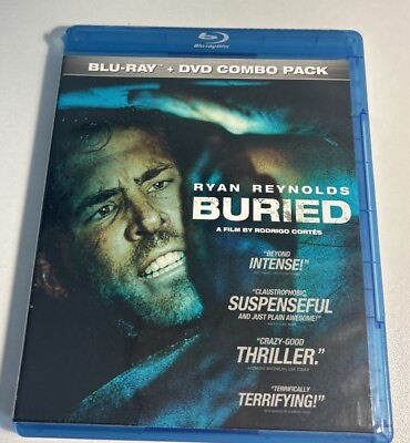 #ad Buried Two Disc Blu ray DVD Combo DVDs $7.00