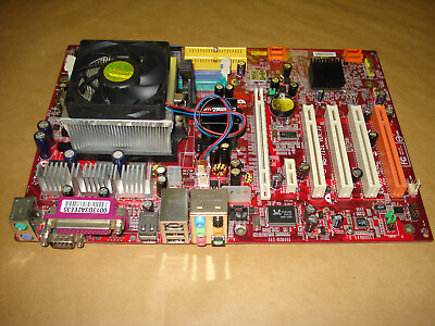 VINTAGE MSI MOTHERBOARD COMBO MS 7151 VER: 10 WITH ATHLON 64 3500 $165.00