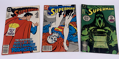 #ad Lot 3 Superman #16 #17 #22 DC Comics 1987 $4.89