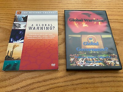 #ad Lot of 2 Global Warming Videos quot; A Global Warningquot; amp; Global Warmingquot; $4.99