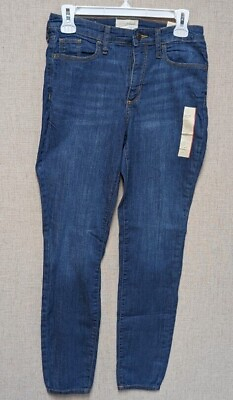#ad Universal Thread Women MidRise Skinny Jeans Blue Many Sizes Available NWT $12.99