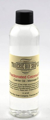 #ad Fractionated Coconut Oil 4oz Organic lotion creams massage oil beauty $6.95