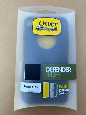 #ad OtterBox Defender Part B External Layer for Defender Case iPhone 6 6s Black $13.60