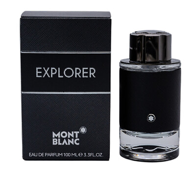 #ad Mont Blanc Explorer by Mont Blanc 3.3 3.4 oz EDP Cologne for Men New In Box $46.59