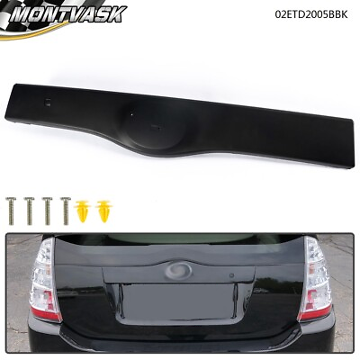 #ad Fit For 04 09 Toyota Prius Hatchback Rear Liftgate Tailgate Handle Smooth Black $23.90
