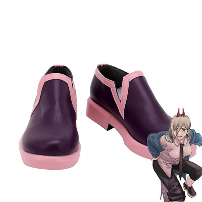 Chainsaw Man Power Shoes Cosplay Women Boots Ver 1 $67.89