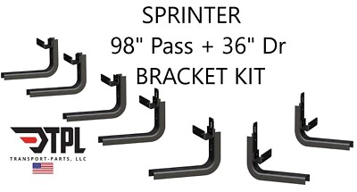 #ad Mercedes Sprinter 2007 Present 98quot;36quot; Running Board BRACKET KIT 400744 $164.95