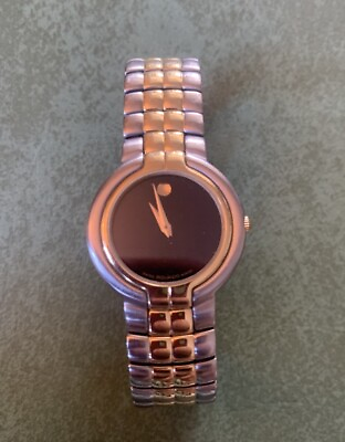 #ad Movado Classic 95.A1.826 RARE Women#x27;s Stainless Steel Swiss Quartz Watch $168.50