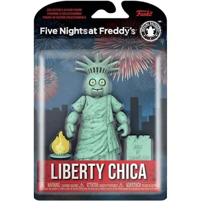 #ad FUNKO Special Edition: Five Nights at Freddys: LIBERTY CHICA 5 in • Ships Free $21.99