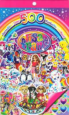 #ad Lisa Frank Sticker Booklet: Incredible Over 500 Funtastic Stickers From 2012 $9.99