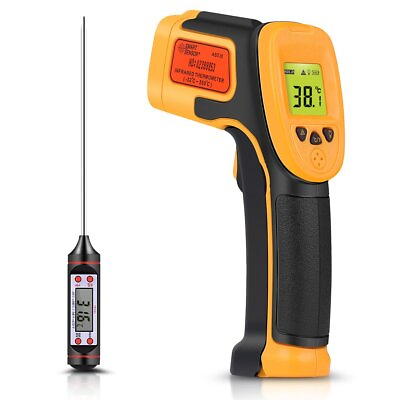 #ad Infrared Thermometer Digital IR Laser Thermometer Temperature Gun 26°F 1022... $20.31